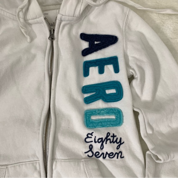 Vintage Y2K Aeropostle Zipup Hoodie - Picture 2 of 4